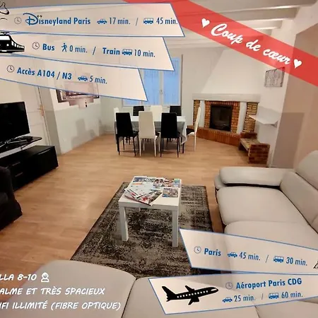 Pause Entre Deux Meaux ► Proche Disneyland Paris ► Wifi ► Netflix ► 24/24h